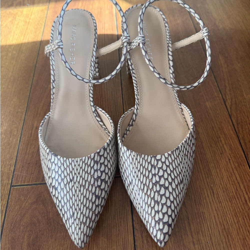 Marc fisher Stylish Women's Snake Print Heels